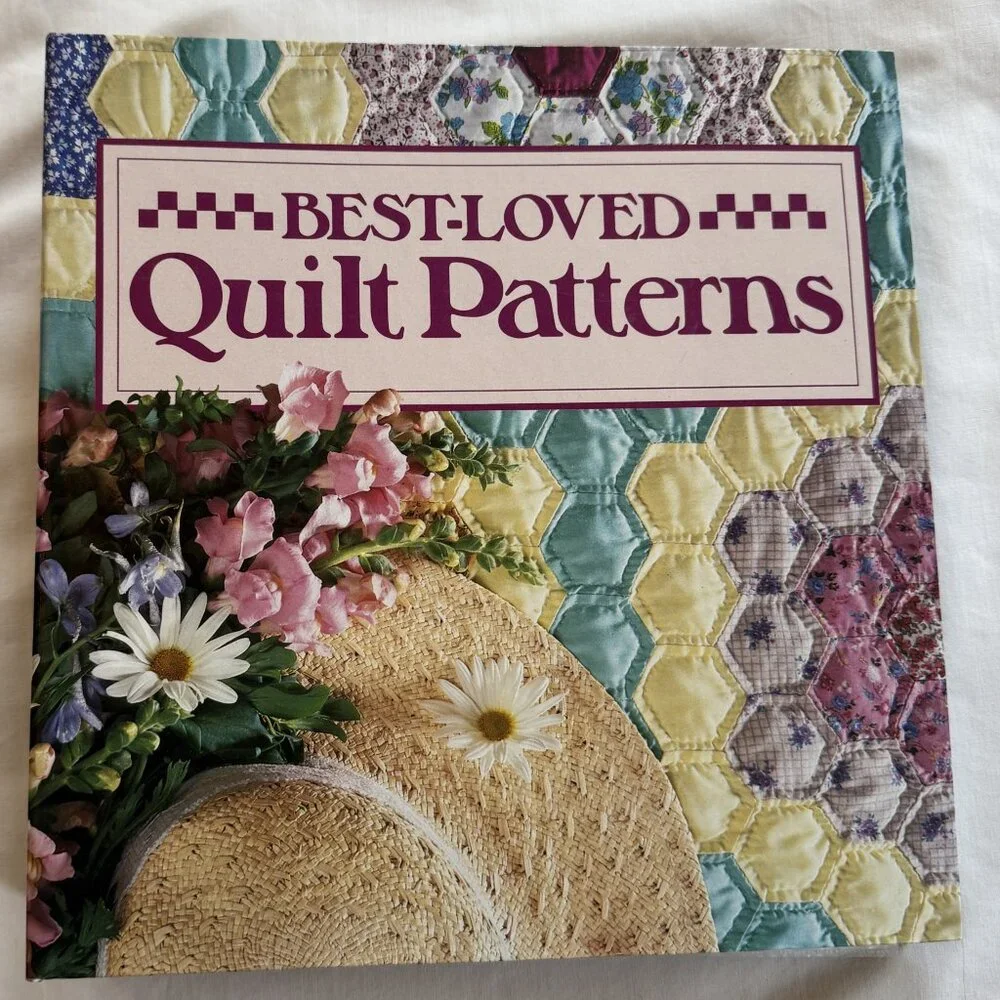 Oxmoor House BEST LOVED Quilt Patterns Binder Quilt Patterns 1993 Customizable